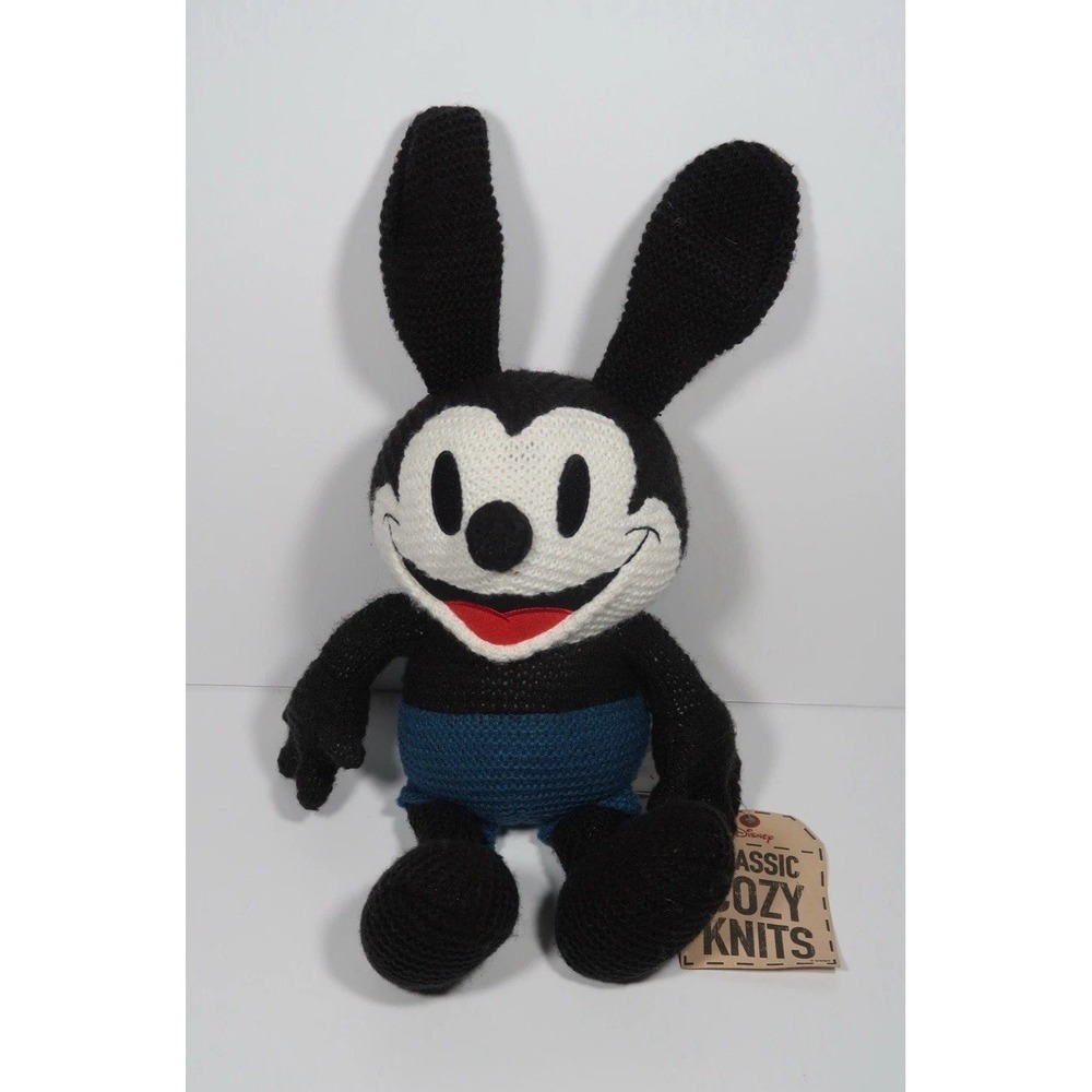 Disney Classic Cozy Knits Oswald the Lucky Rabbit Plush Stuffed Toy